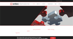 Desktop Screenshot of entec-int.com
